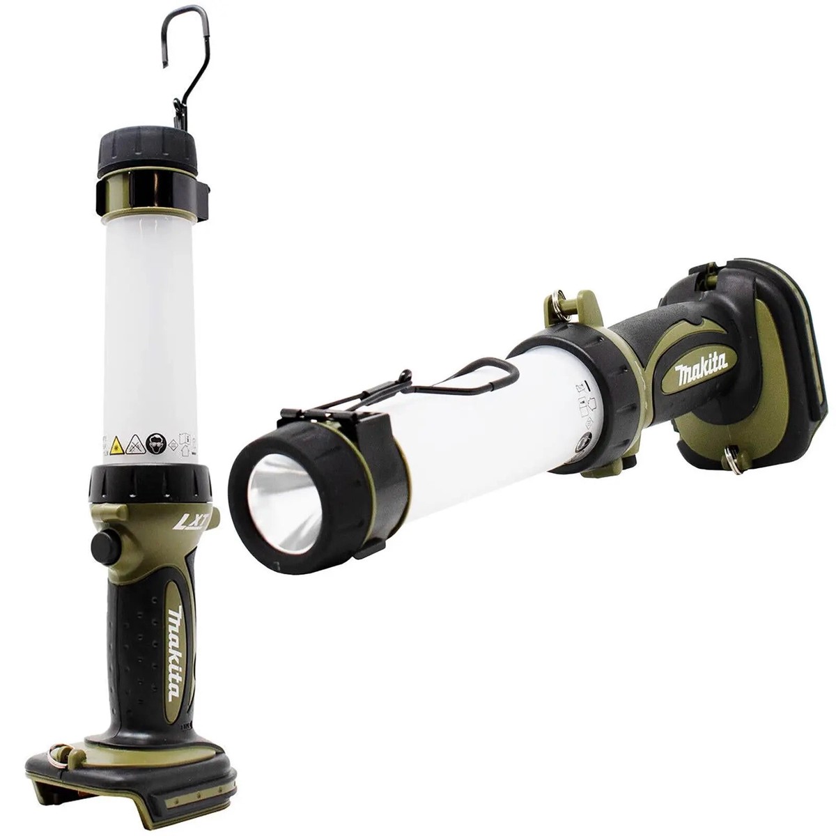 Makita LED Work Light Lantern Flashlight Torch 18V LXT Li-ion Cordless Olive Range DML806O Body Only