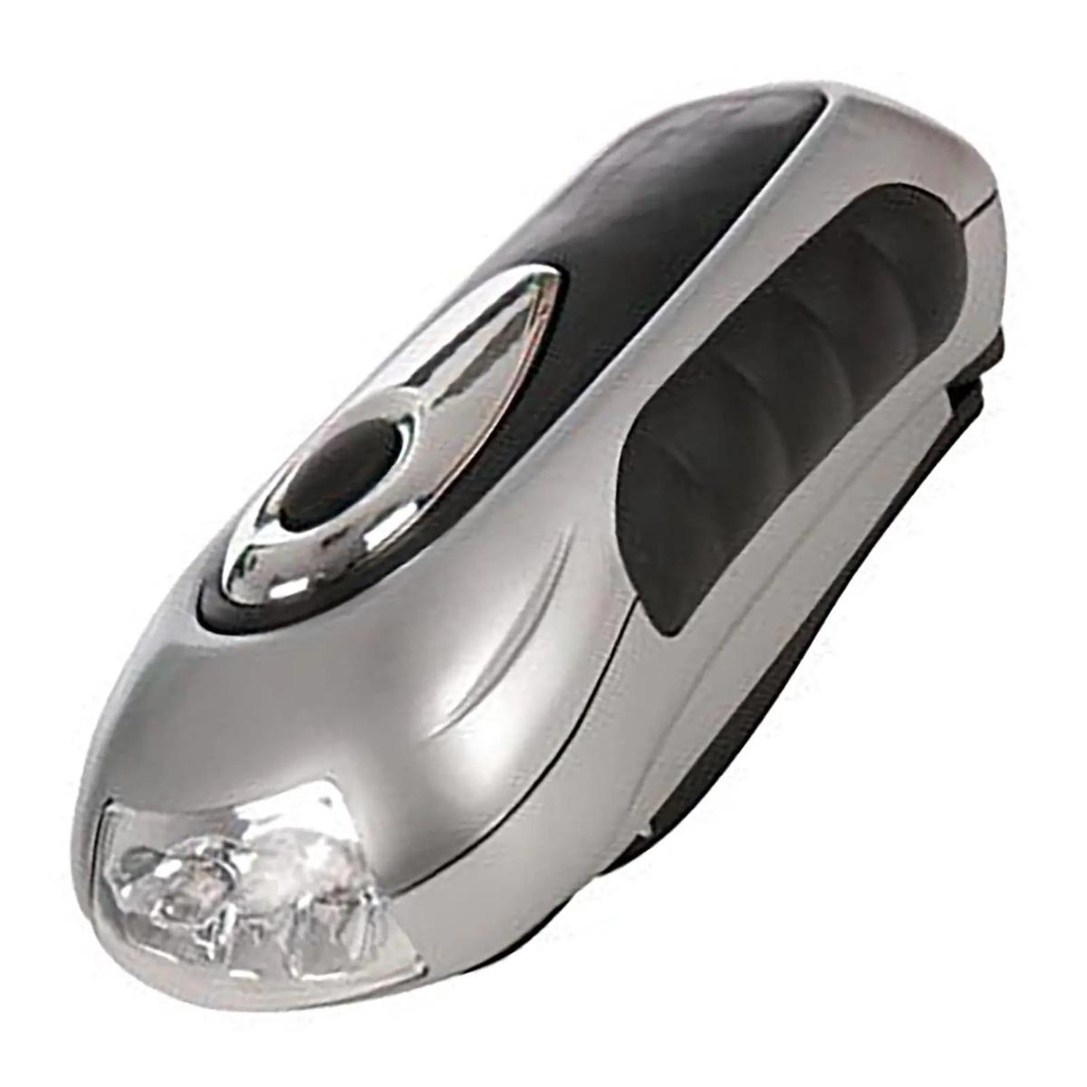 Silverline LED Wind-Up Torch 3 LED